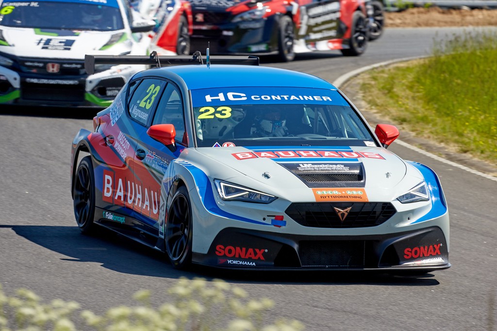 Jan Magnussen var i storform og scorede hat-trick i TCR klassen
(Foto: Ib Trebbien)
